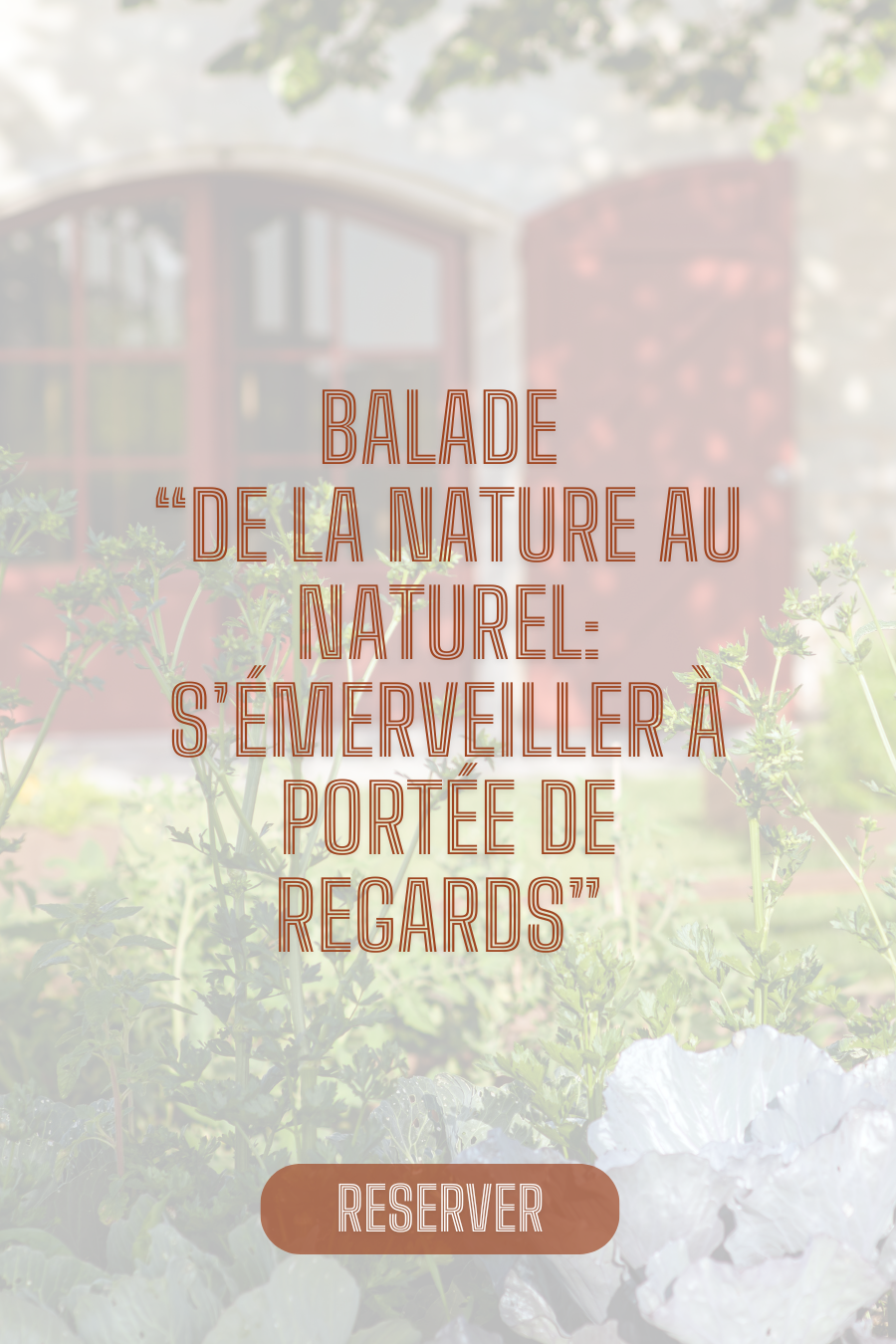 Balade “de la nature au naturel: s’émerveiller à portée de regards”